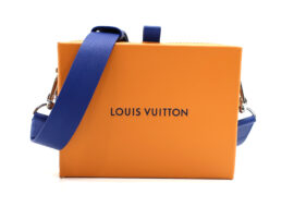 ルイヴィトン ショッパー クラッチ サフラン ロゴ M13984 レザー レディース メンズ ユニセックス バッグ 鞄
