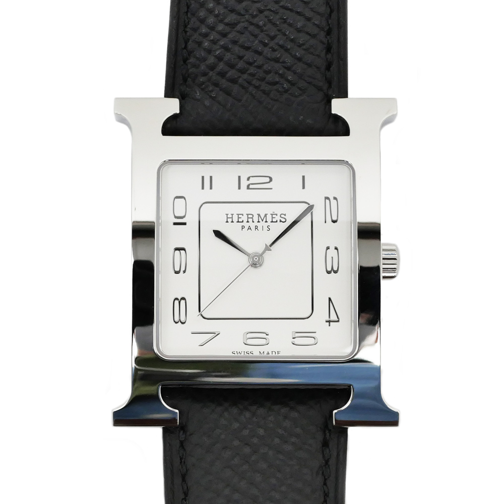 エルメス Hウォッチ HH1.810 ホワイト文字盤 