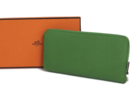 エルメス アザップロング シルクイン ヴォーエプソン ヴェールユッカ B刻印 2023年製