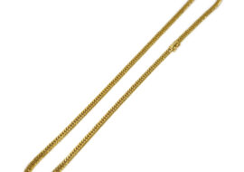 ネックレス 喜平 キヘイ 8面ダブル ネックレス K18 750YG