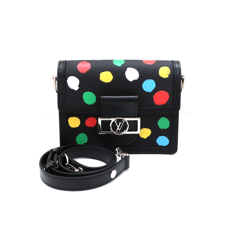 ルイヴィトン バッグ レディース ドーフィーヌMINI 草間彌生コラボ ショルダーバッグ M21750 未使用