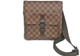 ルイヴィトン ポシェット・メルヴィール N51127 ダミエ ショルダーバッグ