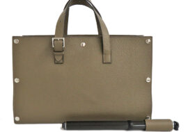 エルメス サックベロ エトゥープ シルバー金具 トリヨンクレマンス トートバッグ