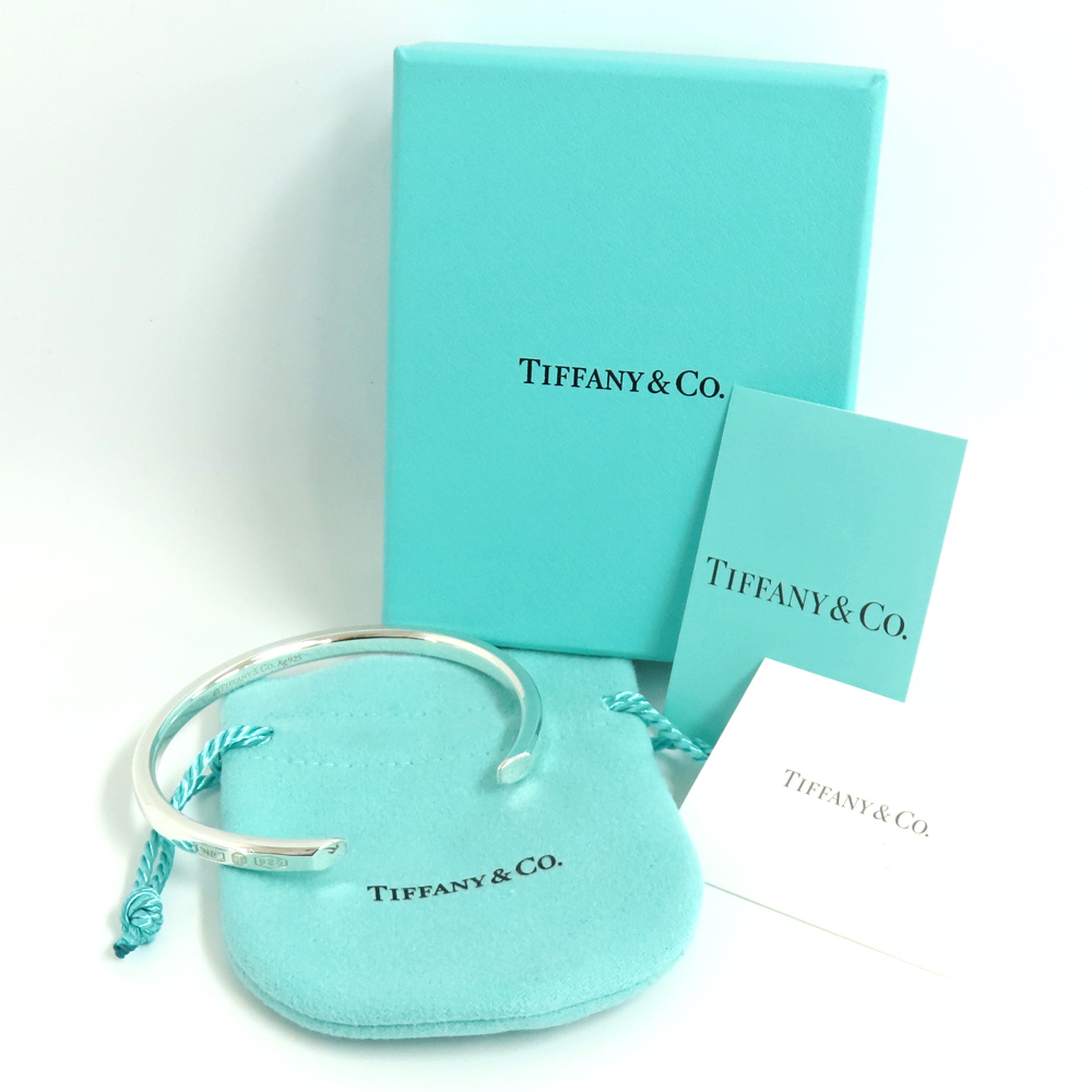 ティファニー メイカーズ ナローカフバングル 1837 Ag925 シルバー ジュエリー