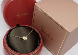 ポメラート POMELLATO ネックレス ヌード プチ 750RG ホワイト トパーズ K18