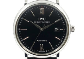 IWC インターナショナル ウォッチ カンパニー ポートフィノ 40mm IW356502 SS/レザー 自動巻き
