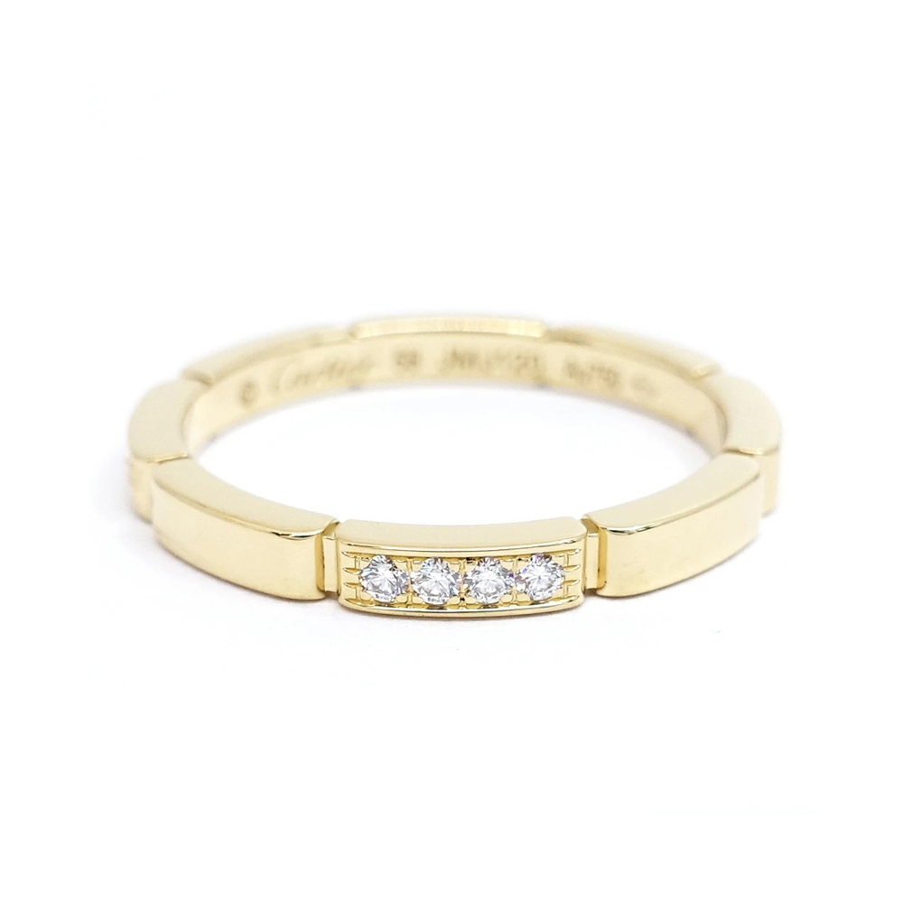 カルティエ CARTIER マイヨンパンテール ダイヤモンド リング 750YG B4080300