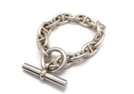 エルメス ブレスレット シェーヌダンクル TGM 13コマ Ag925 SV シルバー ジュエリー その他