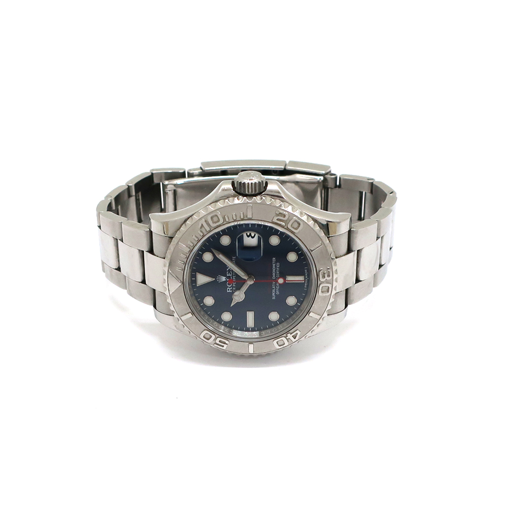 ロレックス ヨットマスター ブルー 126622 プラチナ ステンレススチール 男性 メンズ 自動巻き 腕時計