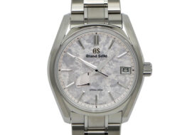 グランドセイコー ヘリテージコレクション 花筏 SBGA443 9R65 チタン スプリングドライブ 自動巻