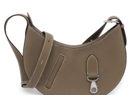 エルメス プティ アルソン エトゥープ シルバー金具 トゴ W刻印