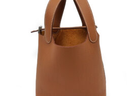 エルメス ピコタンロックPM ゴールド/シルバー金具 K刻 新品