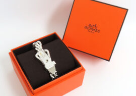 エルメス ブックルセリエ・アンフレクシブル ブレスレット バングル 17 2024年製 Ag925