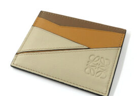 ロエベ パズル プレーン カードホルダー アナグラム クラシックカーフ