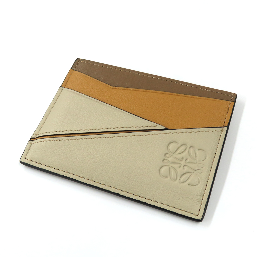 ロエベ パズル プレーン カードホルダー アナグラム クラシックカーフ