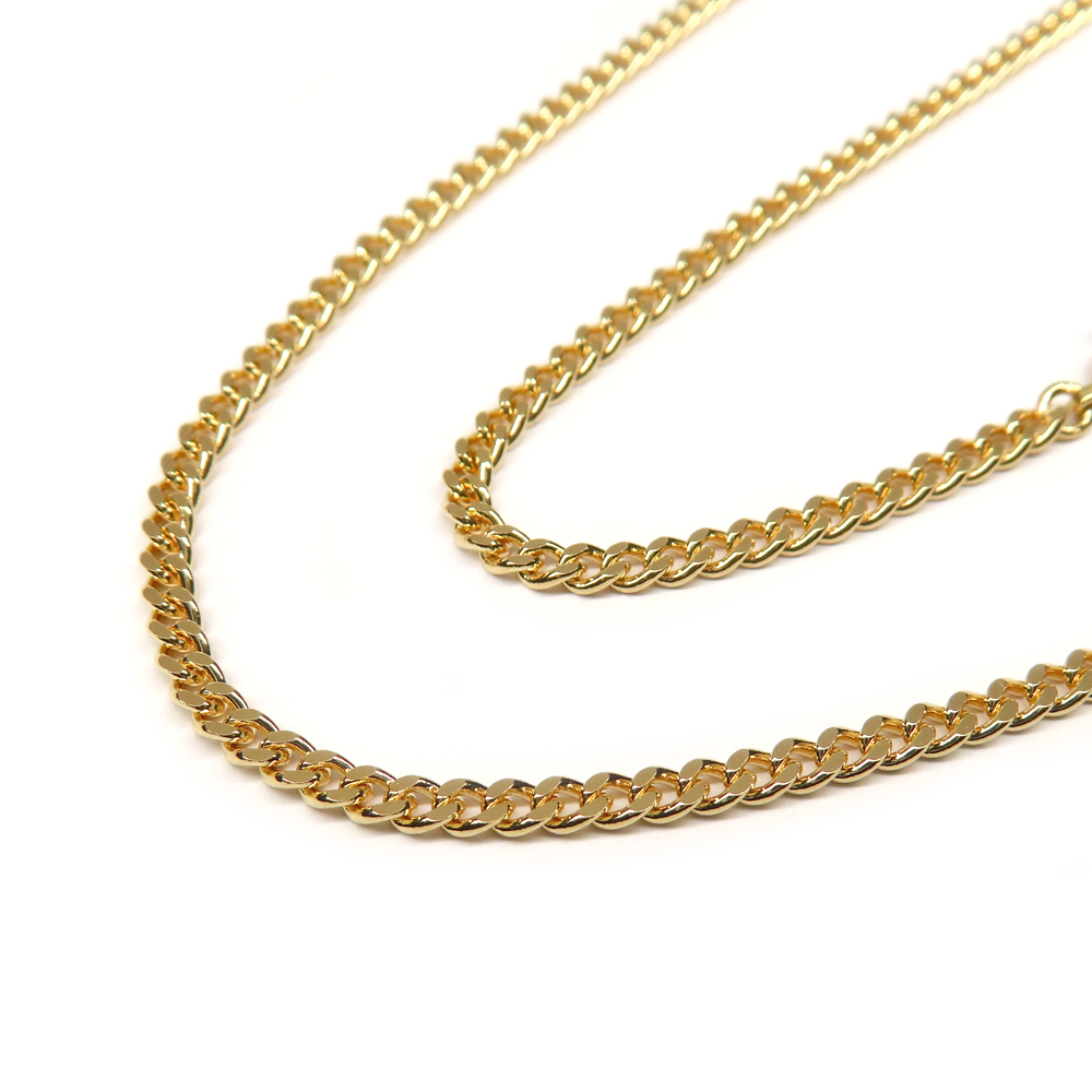 ネックレス 喜平 キヘイ 2面シングル K18YG 750 イエローゴールド 10g 60cm