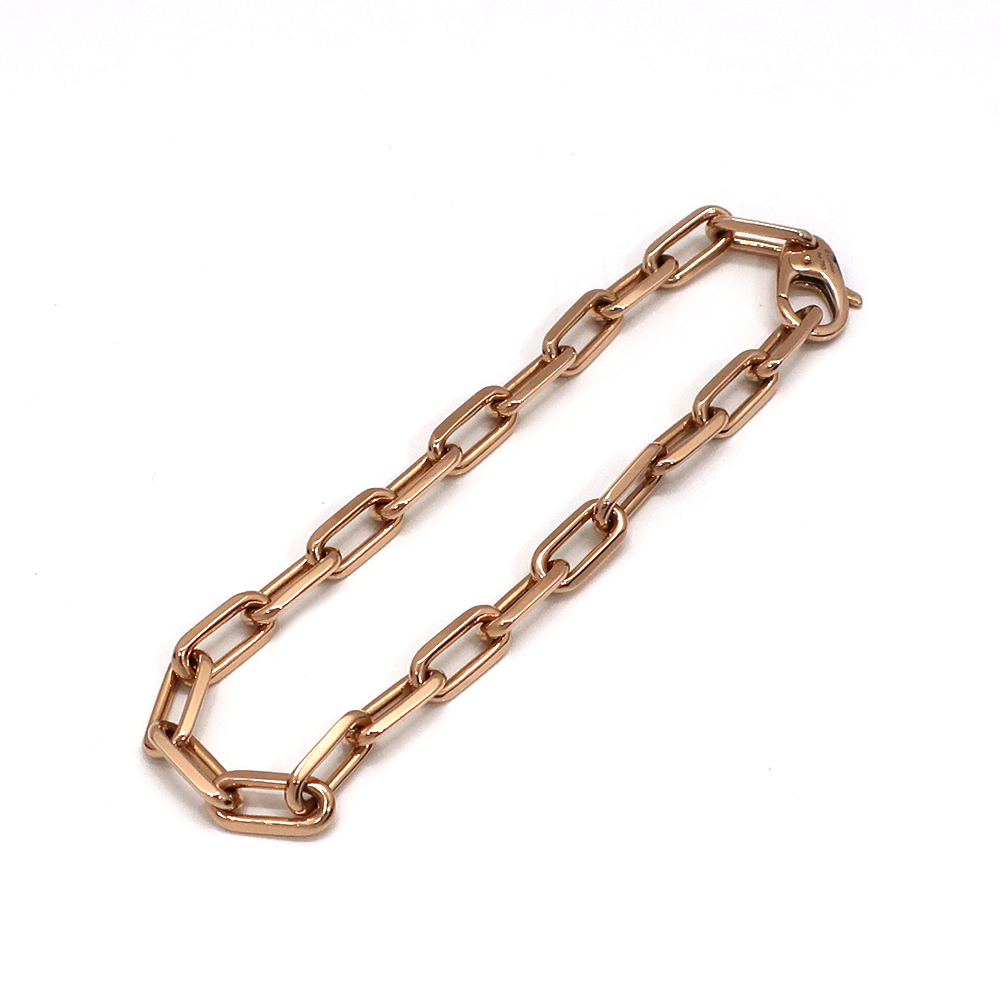 カルティエ サントス ミディアム ブレスレット B6090600 K18ピンクゴールド YG メンズ レディース