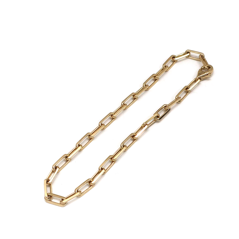 カルティエ サントス スモール ブレスレット B6090300 K18イエローゴールド YG メンズ レディース