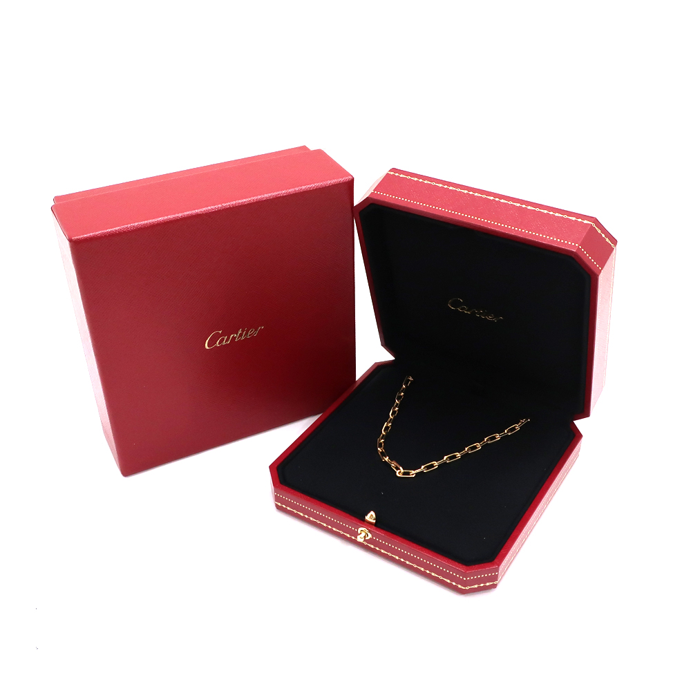カルティエ サントス ドゥ カルティエ スモール ネックレス B7224582 K18 60cm メンズ レディース