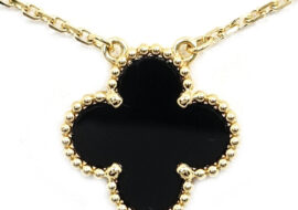 ヴァンクリーフ&アーペル VAN CLEEF&ARPELS ヴィンテージ アルハンブラ ネックレス オニキス VCARA45800