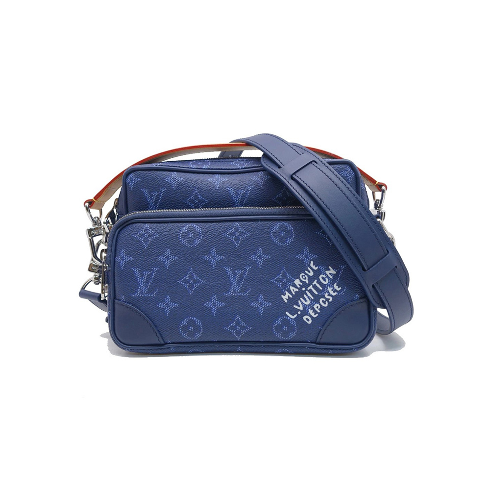 ルイヴィトン モノグラム ヘリテージ ナイル ショルダーバッグ オセアン M26823
