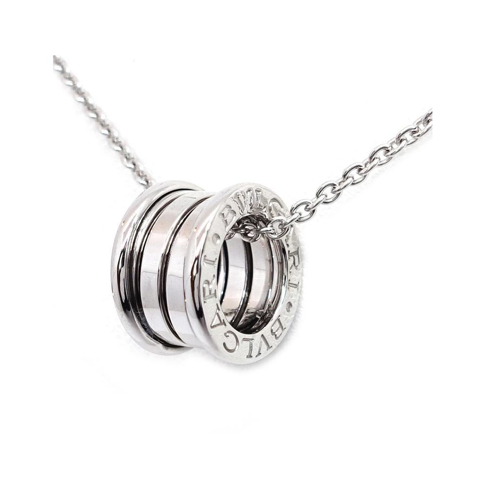 ブルガリ BVLGARI ビーゼロワン ネックレス 750WG K18WG