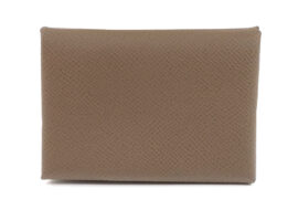 エルメス カルヴィデュオ エトゥープ W刻 エプソン コインケース 小物 2024年 カードケース