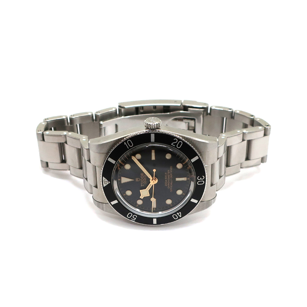 チューダー ブラックベイ 54 79000N ブラック 自動巻き ステンレス 37mm メンズ 腕時計 箱 保証書 2023年