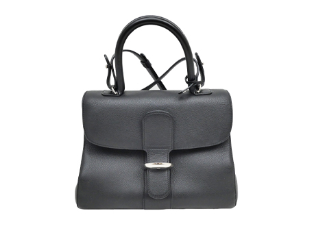 DELVAUX デルヴォー ブリヨンMM 2WAY バッグ ブラック レザー