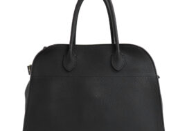 ザ ロウ マルゴー12 W1586 L133 Soft Margaux ブラック ハンドバッグ