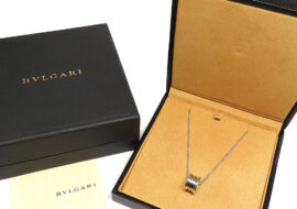 ブルガリ B-Zero1 ビーゼロワン ネックレス ホワイトゴールド 750WG