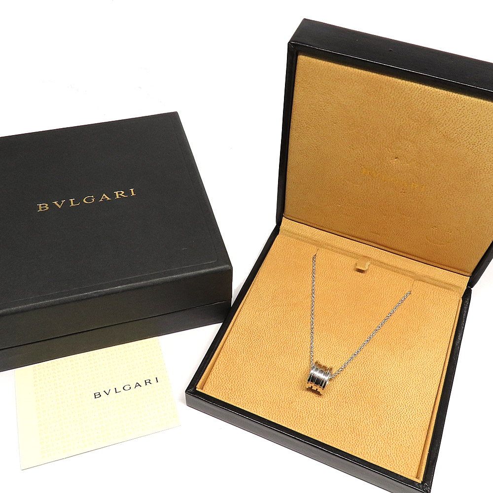 ブルガリ B-Zero1 ビーゼロワン ネックレス ホワイトゴールド 750WG