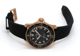 ブランパン フィフティファゾムス オートマティック 5010-36B30-B64A ブラック ラバー K18レッドゴールド メンズ