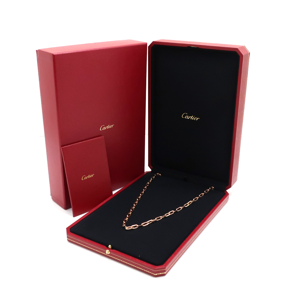カルティエ サントス ドゥ カルティエ ロングネックレス B7225011 ピンクゴールド メンズ