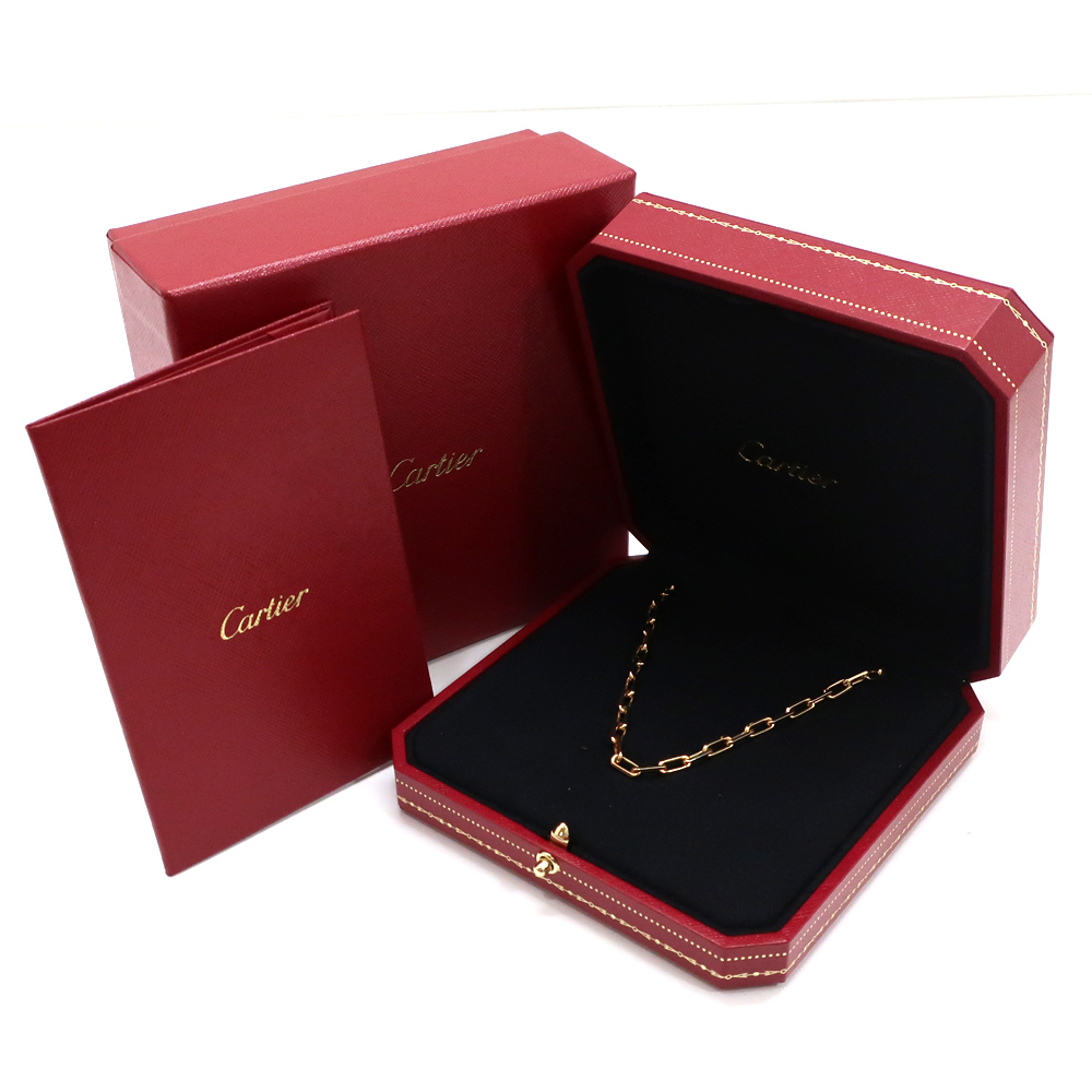 カルティエ サントス ドゥ カルティエ ネックレス B7224582 スモール K18 750 YG イエローゴールド