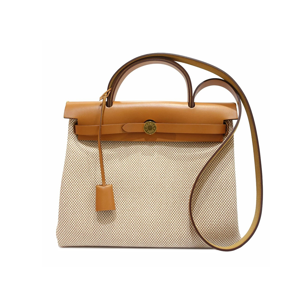 エルメス HERMES エールバッグ ジップ31 W刻印 フォーブ エクリュ ベージュ