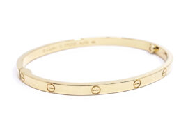 カルティエ CARTIER ラブブレス スモールモデル 750YG B6079116