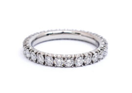 カルティエ CARTIER エタンセル リング ダイヤモンド フルエタニティ B4087149 Pt950