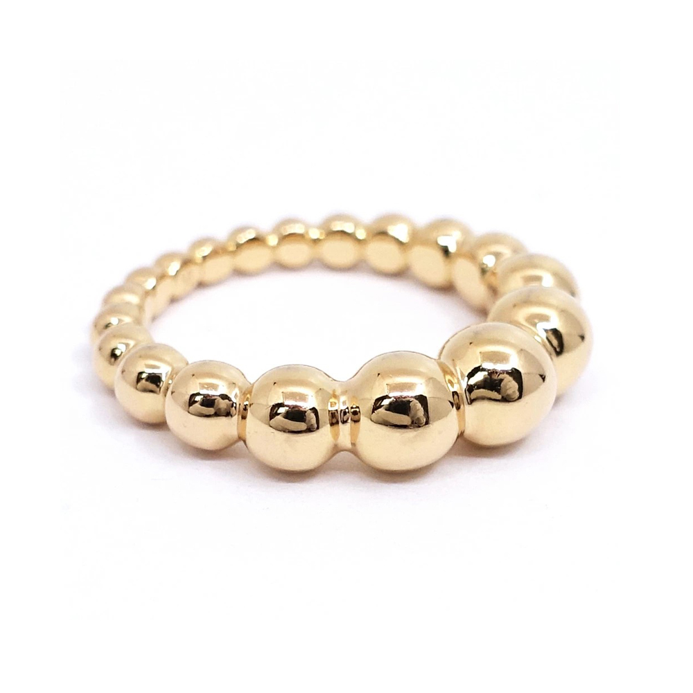 ヴァンクリーフ&アーペル VAN CLEEF&ARPELS ペルレ ヴァリアシオン リング 750PG