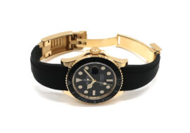 ロレックス ヨットマスター 42 226658 K18 イエローゴールド オイスターフレックス メンズ 腕時計 箱保