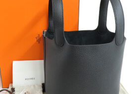 エルメス ピコタンロックPM 18 ブラック トリヨンクレマンス シルバー金具 K刻印 2025年製造