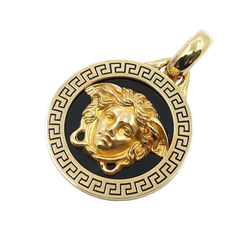 ジャンニ ヴェルサーチェ GIANNI VERSACE ペンダント トップ メデューサ 750YG