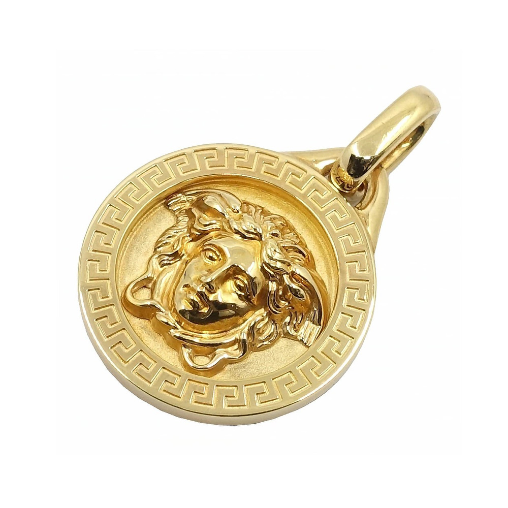 ジャンニ ヴェルサーチェ GIANNI VERSACE ペンダント トップ メデューサ 750YG