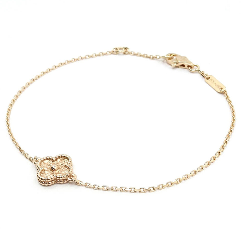 ヴァンクリーフ&アーペル VAN CLEEF&ARPELS スウィート アルハンブラ ブレスレット 750PG VCARO8DC00