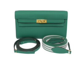 エルメス ケリーウォレット ロング トゥーゴー カヴァル エプソン W刻印