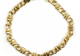 ティファニー ヴィンテージ デザイン ブレスレット 750YG