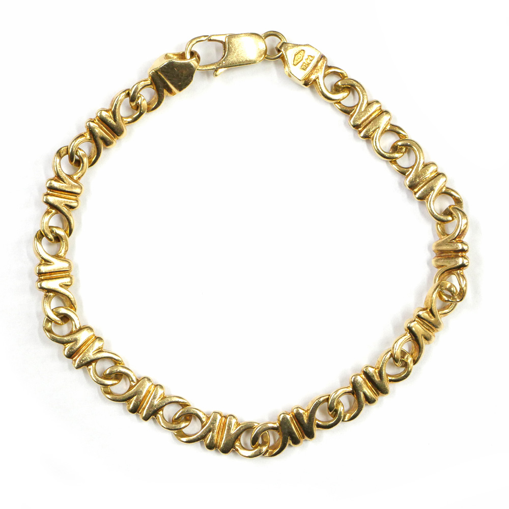 ティファニー ヴィンテージ デザイン ブレスレット 750YG