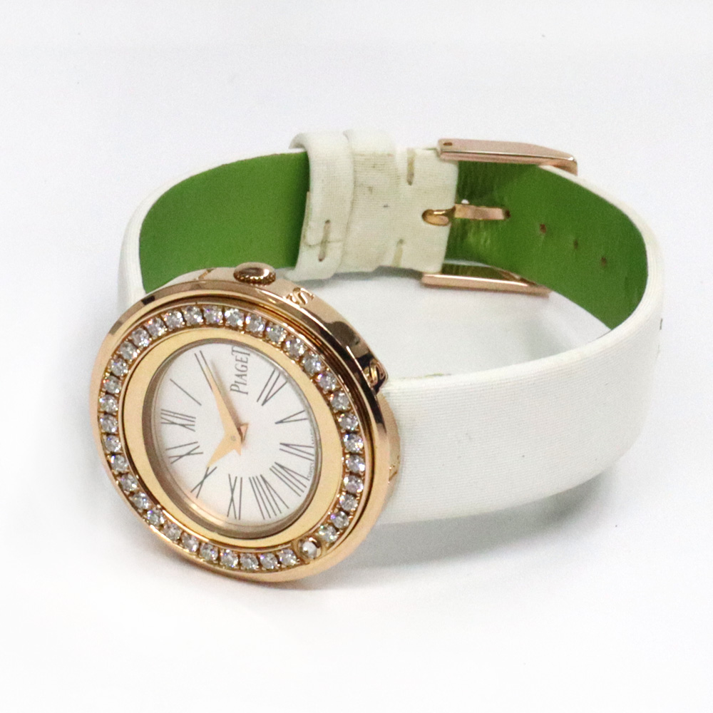 ピアジェ ポセション ベゼルダイヤ WJ108251 750PG サテン クォーツ