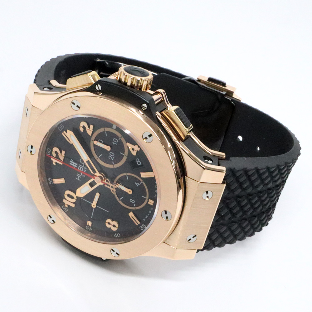 ウブロ ビックバン ゴールド 301.PX.130.RX 750RG ラバー 自動巻クロノグラフ