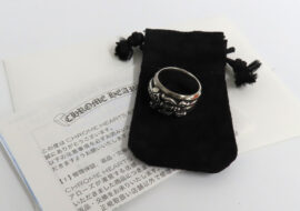 クロムハーツ リング 指輪 ダガー 925 シルバー 16.5号 インボイス有